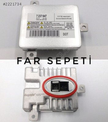 BMW 1 SERİSİ F20 XENON FAR BEYNİ SIFIR OEM:63117237647