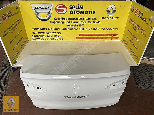 901002160R RENAULT TALİNAT ÇIKMA ORJİNAL BAGAJ KAPAĞI VE DİĞER P