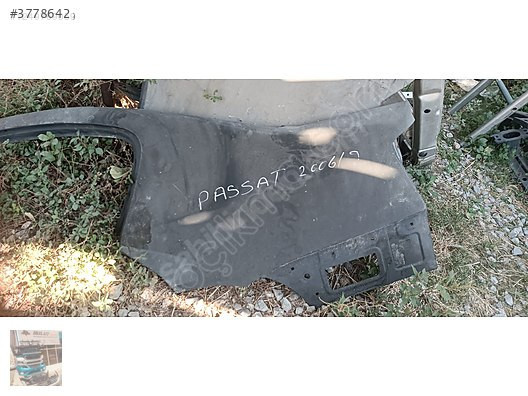 Passat B6 2006 sol arka çamurluk