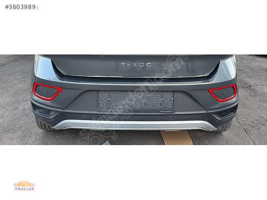 VOLKSWAGEN T-ROC ARKA TAMPON MERTLER OTO YEDEK PARÇADA