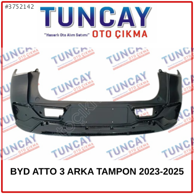 BYD ATTO 3 ARKA TAMPON 2023-2025 YEDEK PARÇA