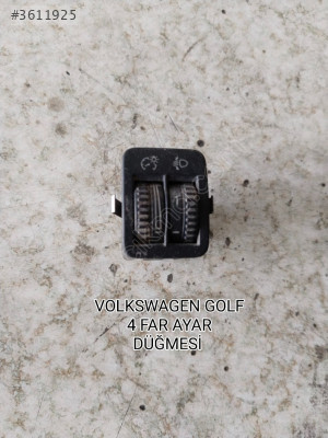 VOLKSWAGEN GOLF 4 ORJİNAL FAR AYAR DÜĞMESİ