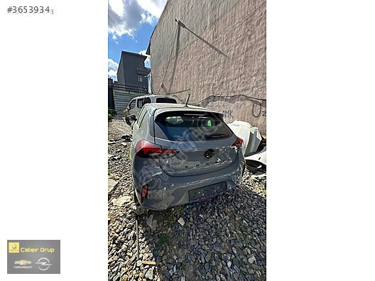 OPEL CORSA F KOMPLE ARKA KESME ŞASE ÇIKMA SÖKME YEDEK PARÇA