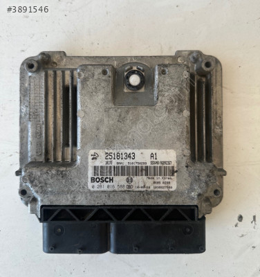 0281016588 Chevrolet Captiva  motor beyni 25181343