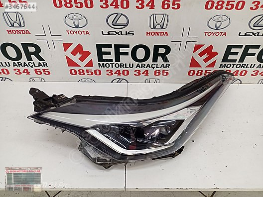 TOYOTA C-HR FULL LED SOL FAR ÇIKMA ORİJİNAL PARÇA 2020-2023
