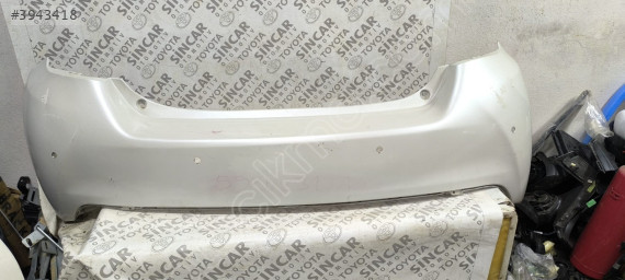 TOYOTA YARİS 2014 2017 ARKA TAMPON ÇIKMA ORJİNAL 52159-0D520
