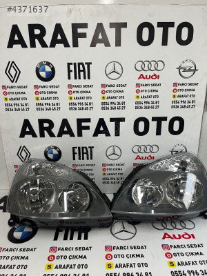 RENAULT CLIO2 SAĞ SOL FAR TEMİZ