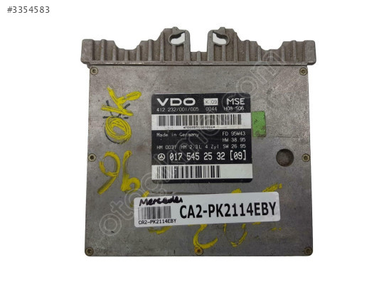 Mercedes W202 W210 Motor Beyni 0175452532 Garantili Tamirsiz