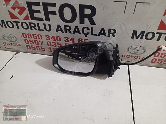 TOYOTA HİLUX SOL AYNA ÇIKMA ORİJİNAL PARÇA 2016-2022