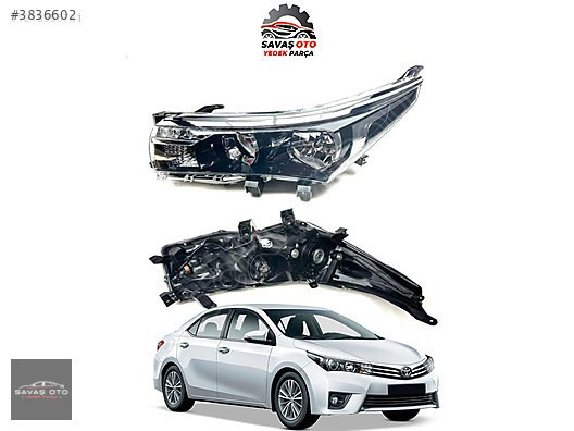 COROLLA ÖN FAR SAĞ SOL LEDLİ VEYA LEDSİZ 2013/2016