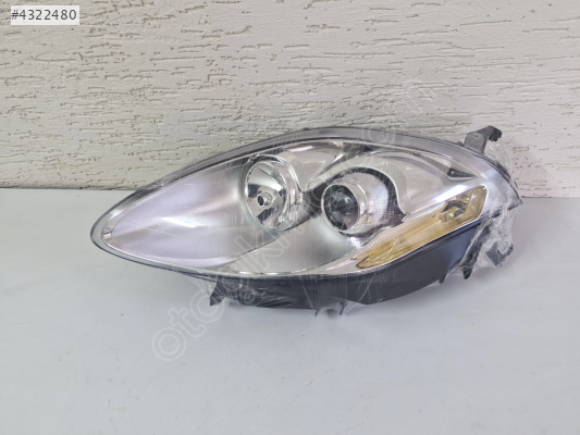 FİAT BRAVO SOL ÖN FAR MOTORLU KROM SIFIR 2006-2007