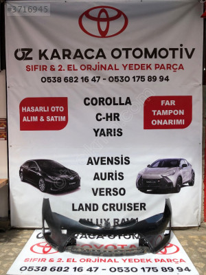 2013-2016 TOYOTA AURİS ÇIKMA ORJİNAL ÖN TAMPON