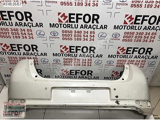TOYOTA AURİS ARKA TAMPON ÇIKMA ORJİNAL YEDEK PARÇA 15-18