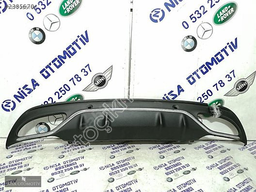 MERCEDES C SERİSİ W205 C180 ARKA TAMPON AMG DİFÜZÖR ORJ