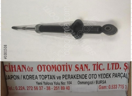 Arka Amortisör Hyundai i30 ve Kia Ceed 2012 Sağ Sol