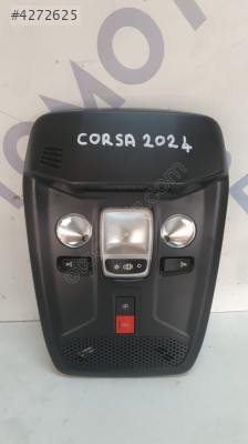 opel corsa f 2024 çıkma orjinal tavan lambası (son fiyat)