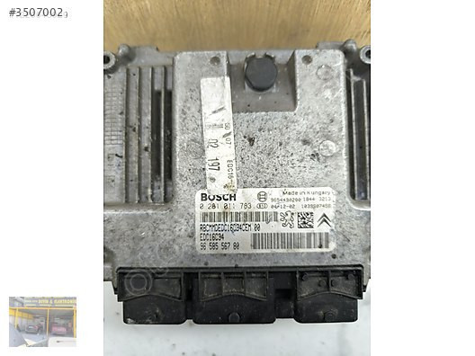 EDC16C34-PEUGEOT 206-PEUGEOT 207-PEUGEOT 307-PARTNER MOTOR BEYNİ