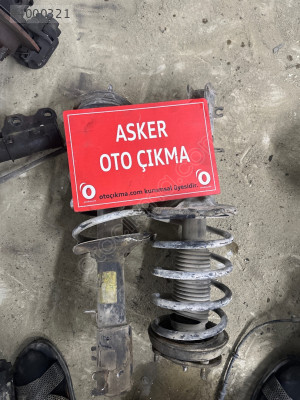 Evanda sol ön helozon yayı
