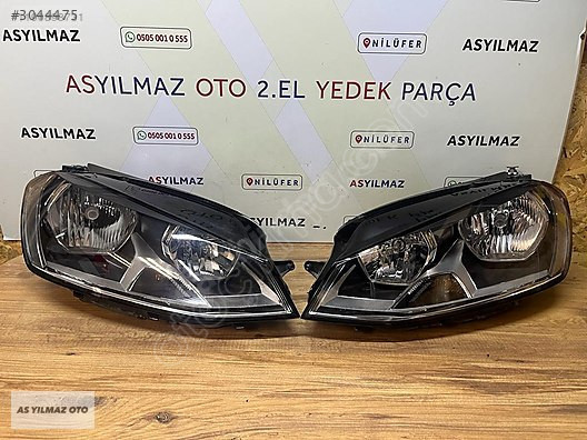 GOLF 7 ORJİNAL SAĞ VE SOL TAKIM FAR