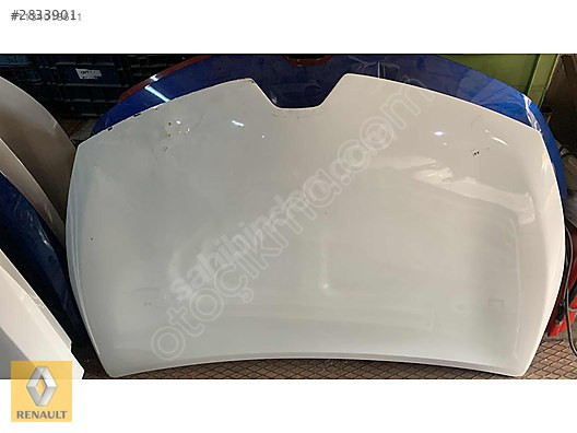 Renault Clio 4 Beyaz Motor Kaputu - Orjinal Çıkma Parçalar
