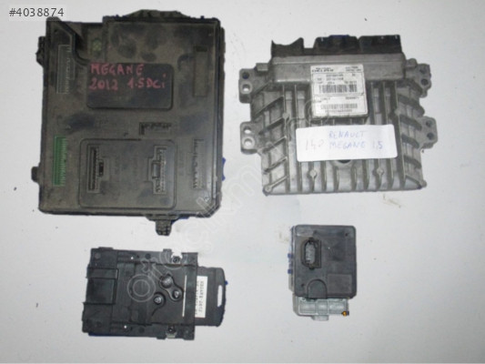 237100914R 237101715R Renault Megane III Motor Beyni Komple Seti