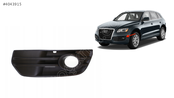 8R0807681A SİS KAPAGI SİSLİ L Q5 09-12