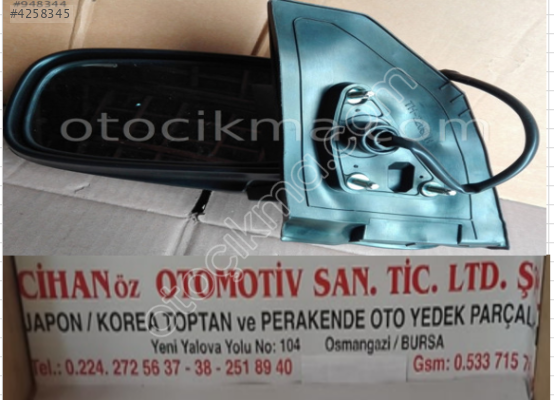 COROLLA ELKTRK AYNA 01