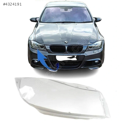 BMW E90 LCI SAĞ ÖN FAR CAMI SIFIR 2008-2011