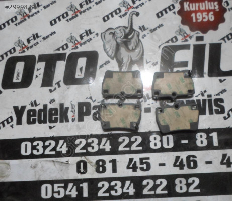 TOYOTA RAV4 2001-2005 1.8-2.0  ARKA BALATA SIFIR VEKA