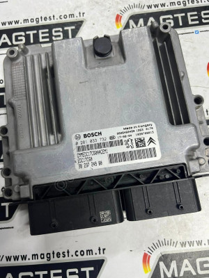 9823724980 0281033732  PEUGEOT 3008 MOTOR EDC17C60