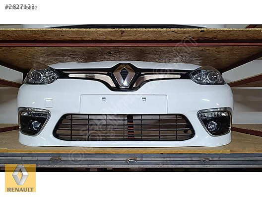 Renault Fluence Çıkma Sıfır Ön Tampon Sağ/Sol Far Renkli