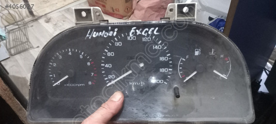 Hyundai Excel gösterge saati