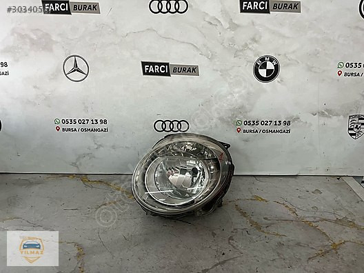 FİAT 500C SOL FAR ORJİNAL