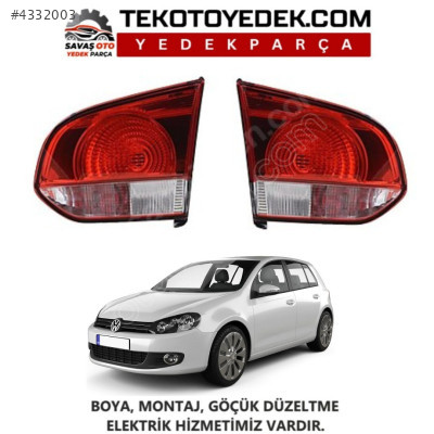 GOLF 6 ARKA İÇ STOP SAĞ SOL 2010 2011 2012 2013 / KAMPANYA
