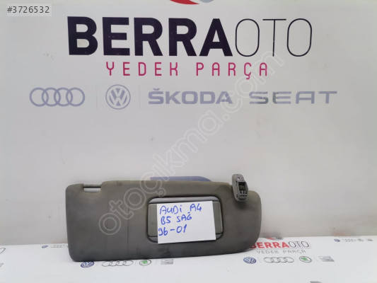 3B0857552A / B AUDİ A4 B5 SAĞ GÜNEŞLİK 1996-2001