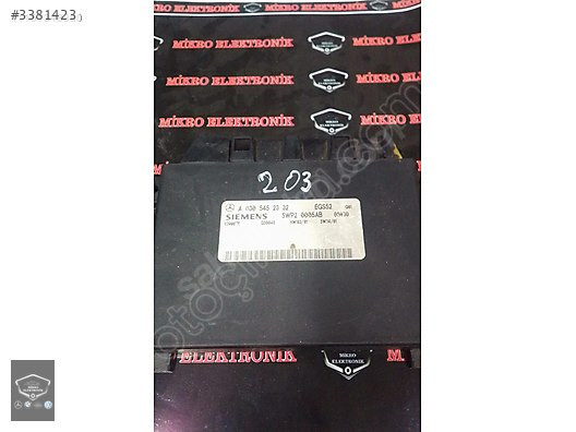 MERCEDES W203 W210 W220 ŞANZIMAN BEYNİ A0305452332