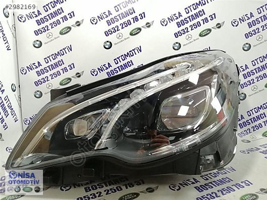 MERCEDES E SERİSİ W207 KASA MAKYAJLI LEDLİ SOL FAR ORJ A20782087