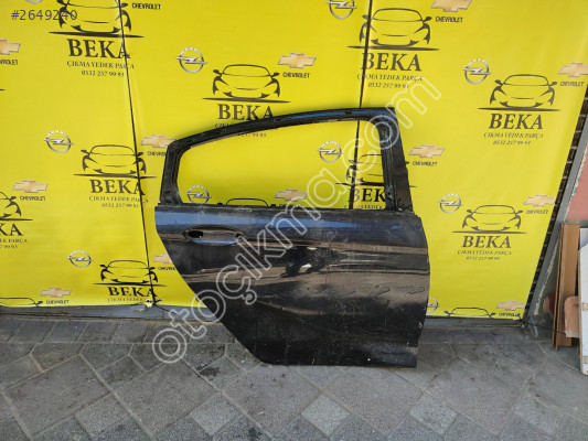 OPEL INSİGNİA B SAĞ ARKA KAPI SİYAH ÇIKMA ORJİNAL YEDEK PARÇA   Ü