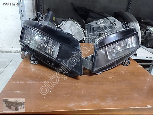 VOLKSWAGEN GOLF 7 SAĞ SOL SİS FARI ORİJİNAL SÖKME HATASIZ