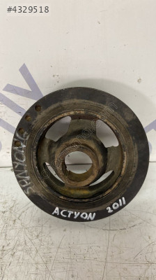 ssangyong actyon 2011 çıkma orjinal krank kasnağı (son fiyat)