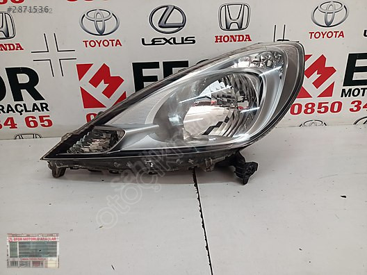HONDA JAZZ ORJİNAL ÇIKMA SOL ÖN FAR 11-13