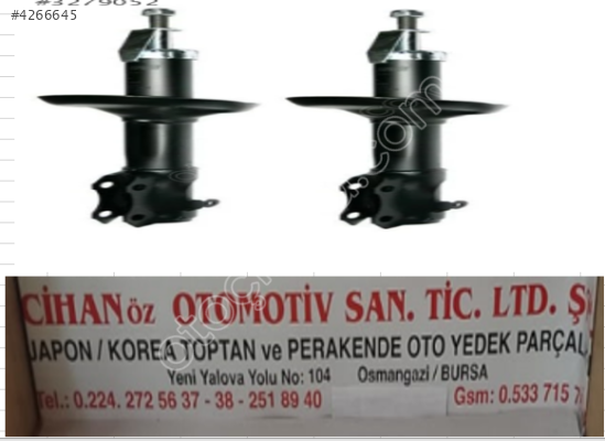 CERATO AMORTİSÖR ÖN 2008 2012