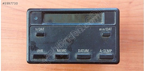 BMW 5 kasa e32 e34 dijital saat