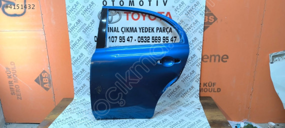 SİNCAR OTO'DAN NİSSAN MİCRA 2011 2019 SOL ARKA KAPI ÇIKMA ORJİNA