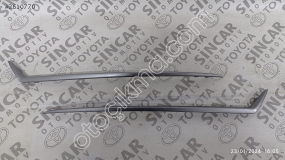 TOYOTA COROLLA 2019 2024 ÖN PANJUR NİKELAJI