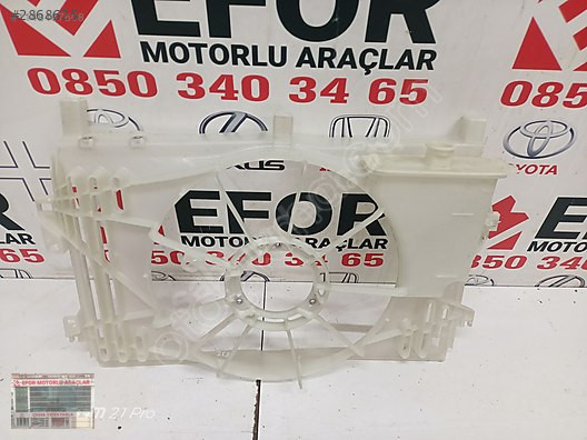 TOYOTA COROLLA 1.6 FAN DAVLUMBAZI ORİJİNAL PARÇA 2002-2007