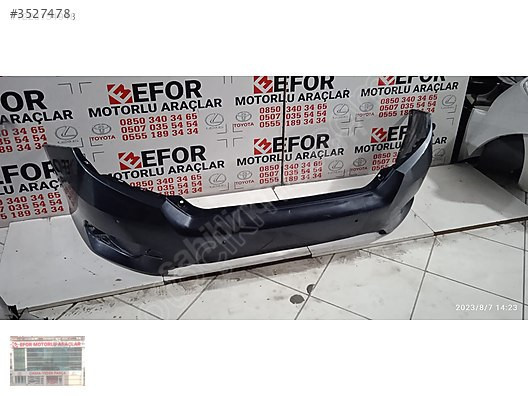 HONDA CİVİC ARKA TAMPON ÇIKMA ORJİNAL YEDEK PARÇA