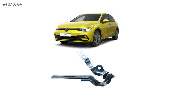 5H0823301 VW GOLF8 2020 SOL KAPUT MENTEŞESİ