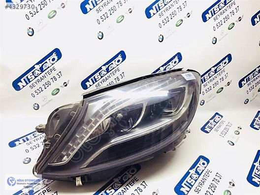 MERCEDES S SERİSİ W222 MAKYAJSIZ LEDLİ SOL FAR A2229060702