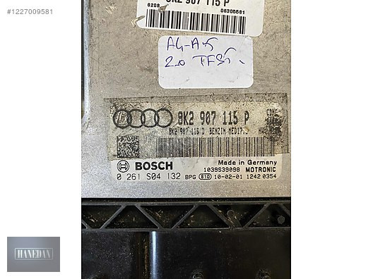 8K2907115P MED 17.1 AUDİ A4 2.0 TFSİ MOTOR BEYNİ
